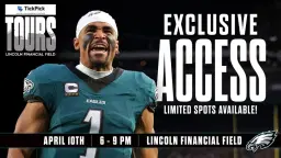 TickPick Exclusive Access Tour and Jalen Hurts Q&A