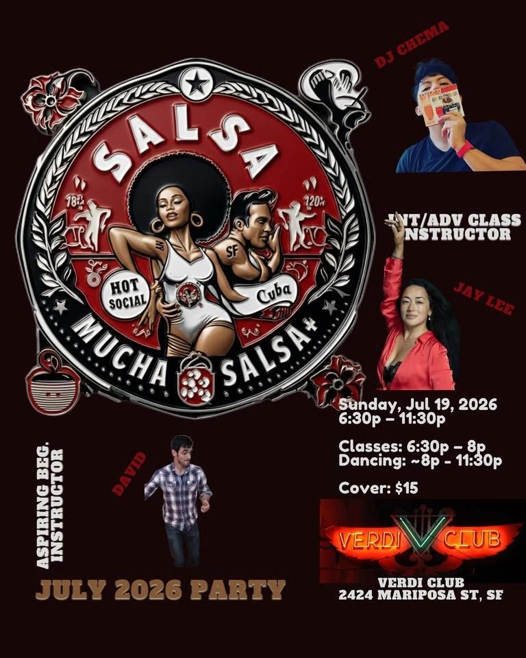 Mucha Salsa+ July🪇🎶Party🤌