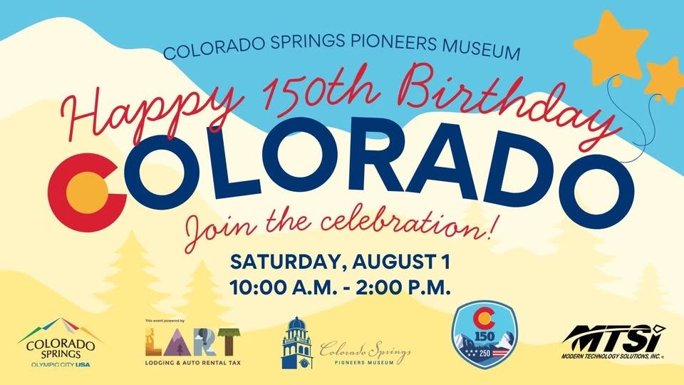 Colorado Day - Celebrate Colorado's 150th Birthday!