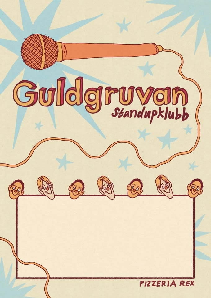 GULDGRUVAN STANDUP 16/4