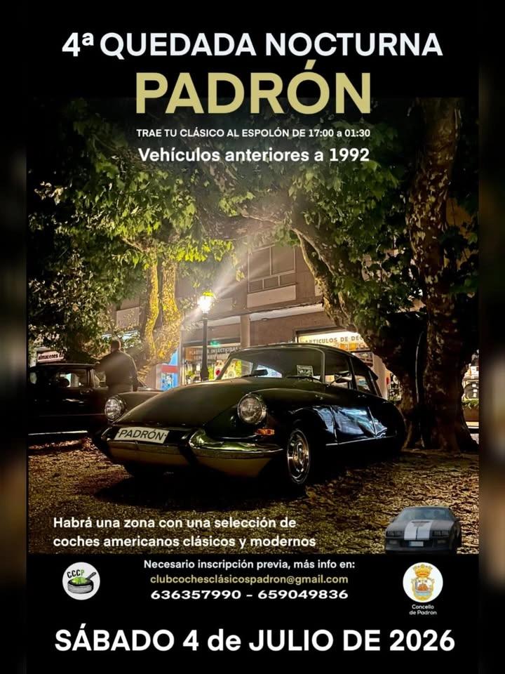 4° Quedada Nocturna Clásicos Padrón