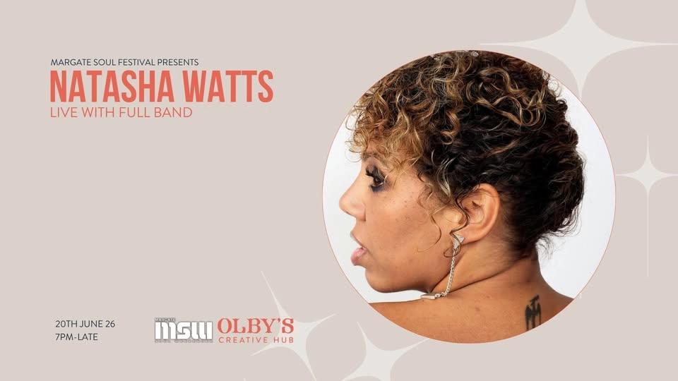 Natasha Watts Live with full band