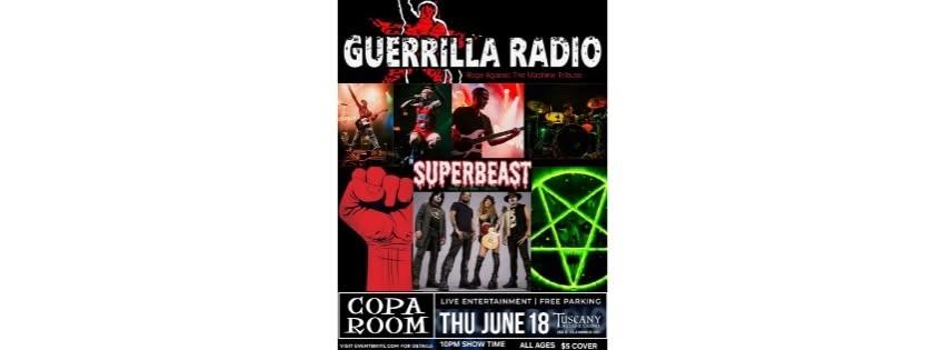 All Age Rage @ The Tuscany w/Superbeast
