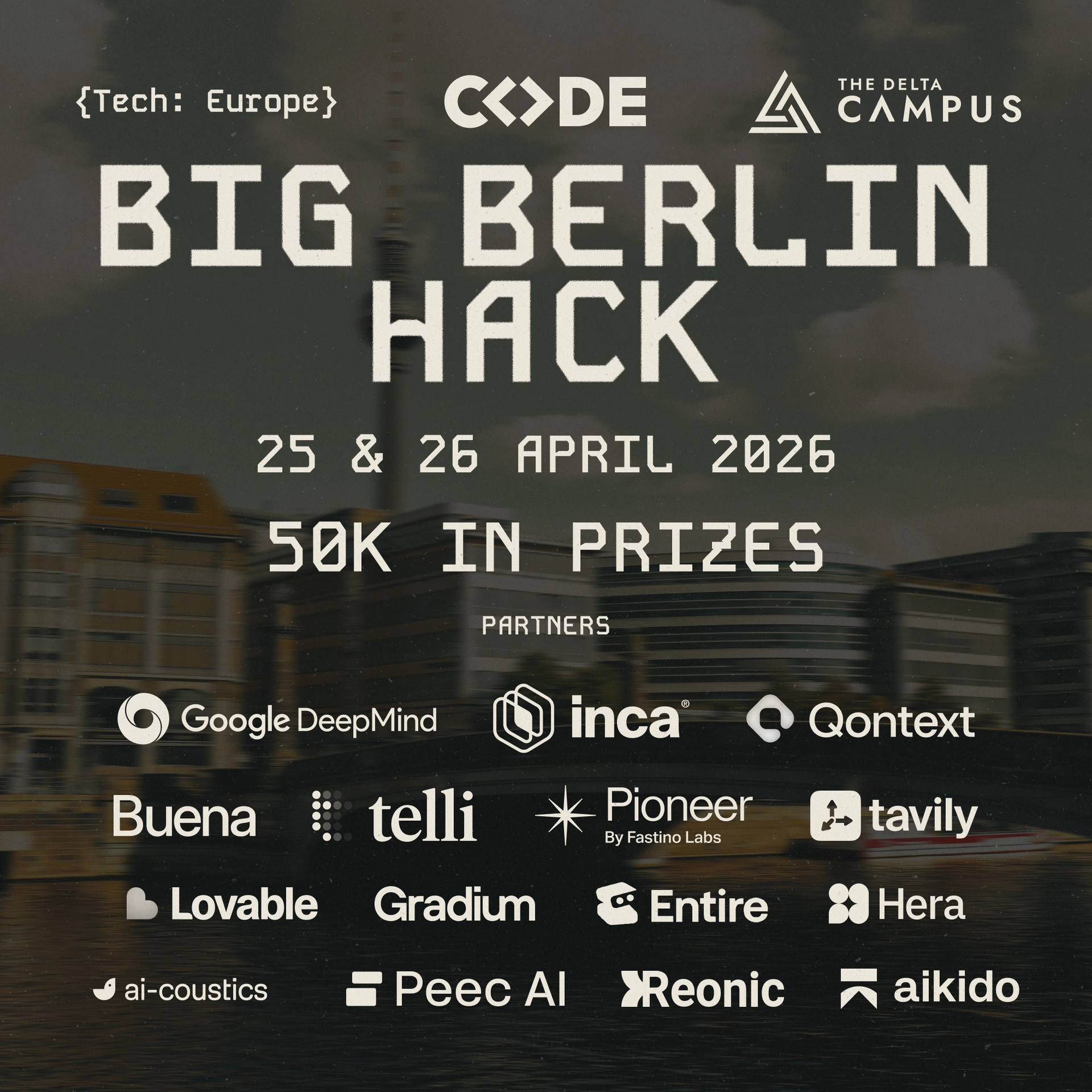 Big Berlin Hack: >300 Builders & >50k in Prizes