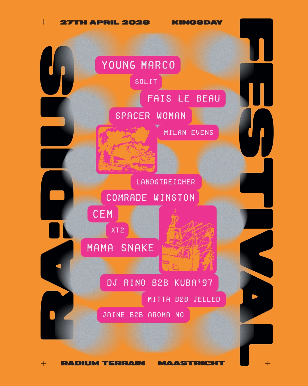 Ra:dius Festival - Kingsday 2026