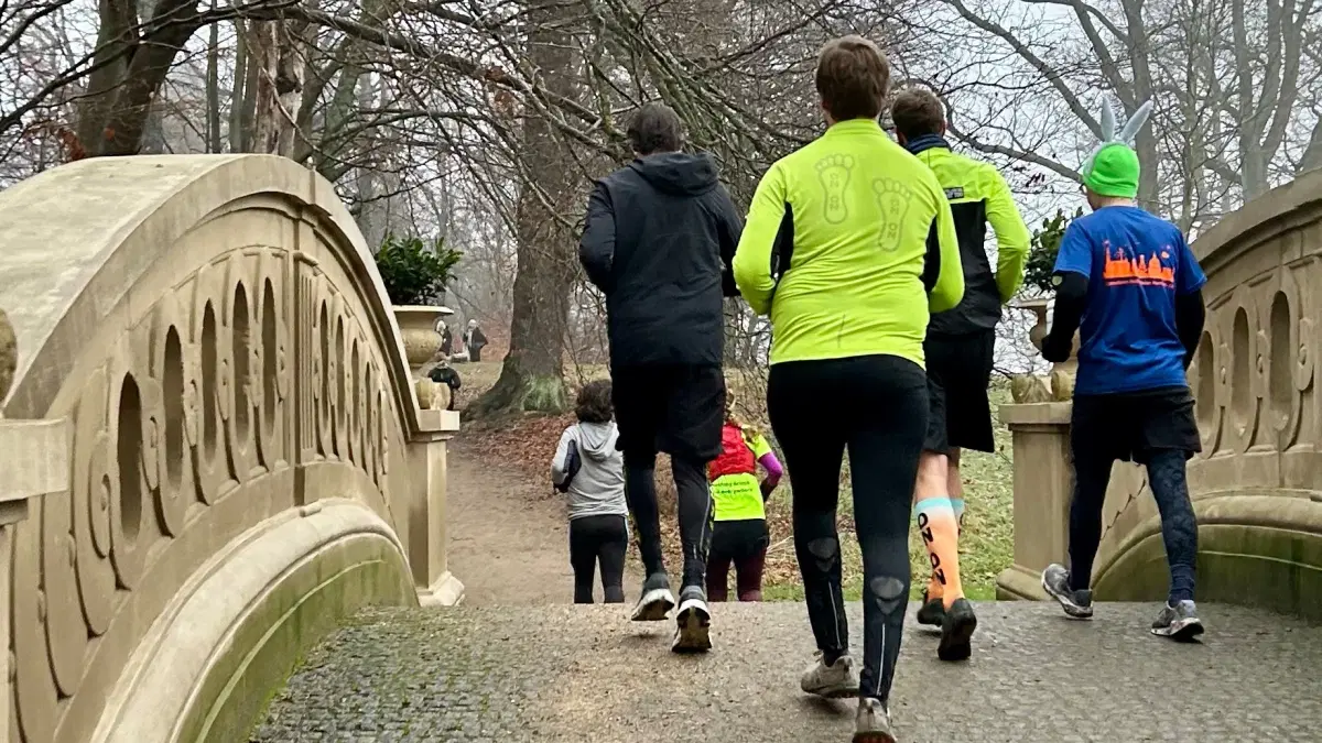 Fun social afternoon run