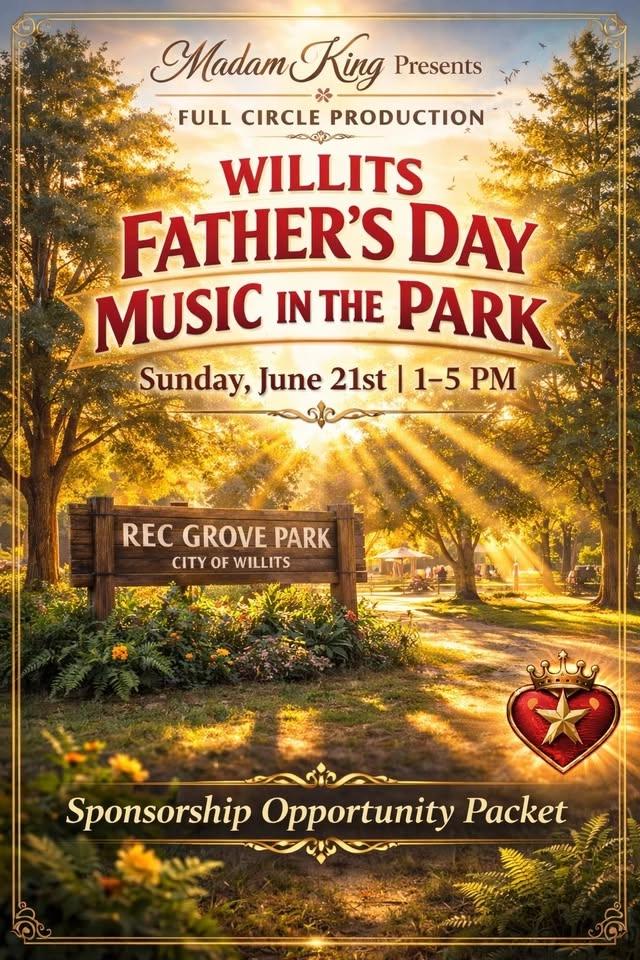 Willits Father's Day Music in the Park
