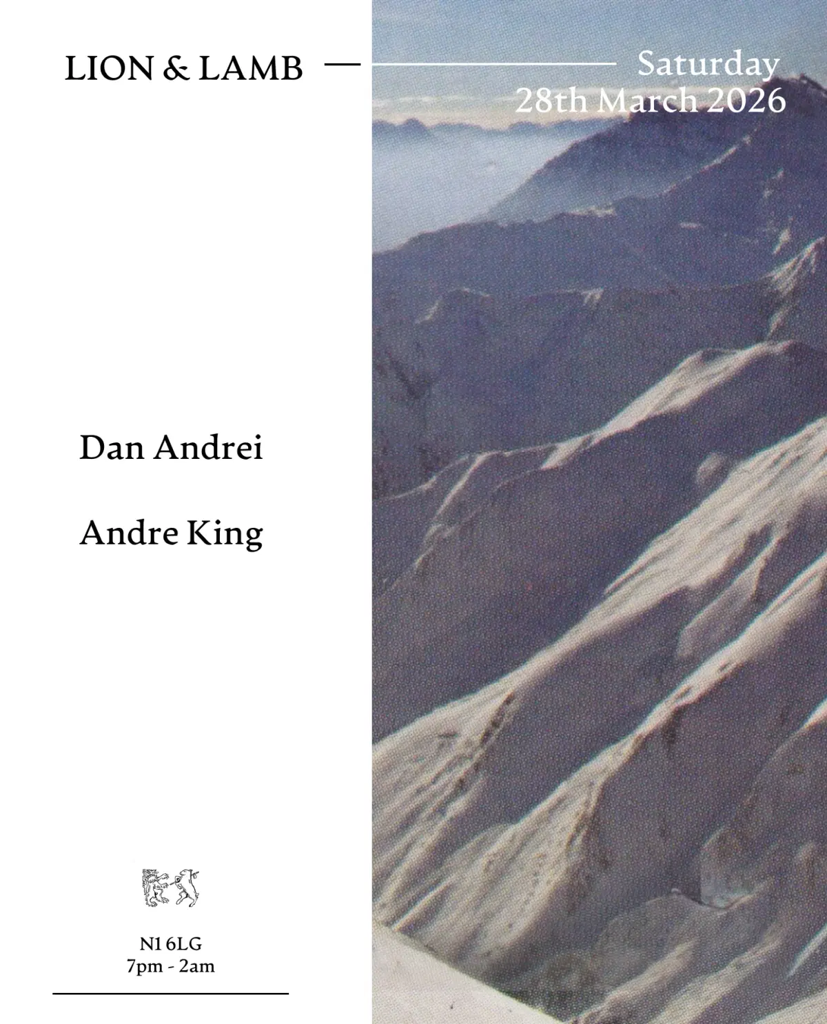 Lion & Lamb with Dan Andrei + Andre King