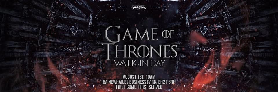 Game of Thrones Walk-In Day // Over 100 Designs to Choose From!