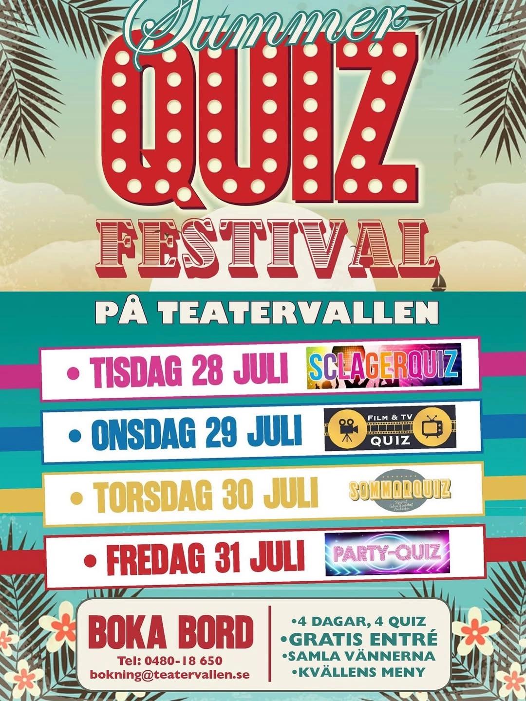 Summer Quiz Festival – Party-Quiz