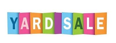 SATURDAY YARD SALE