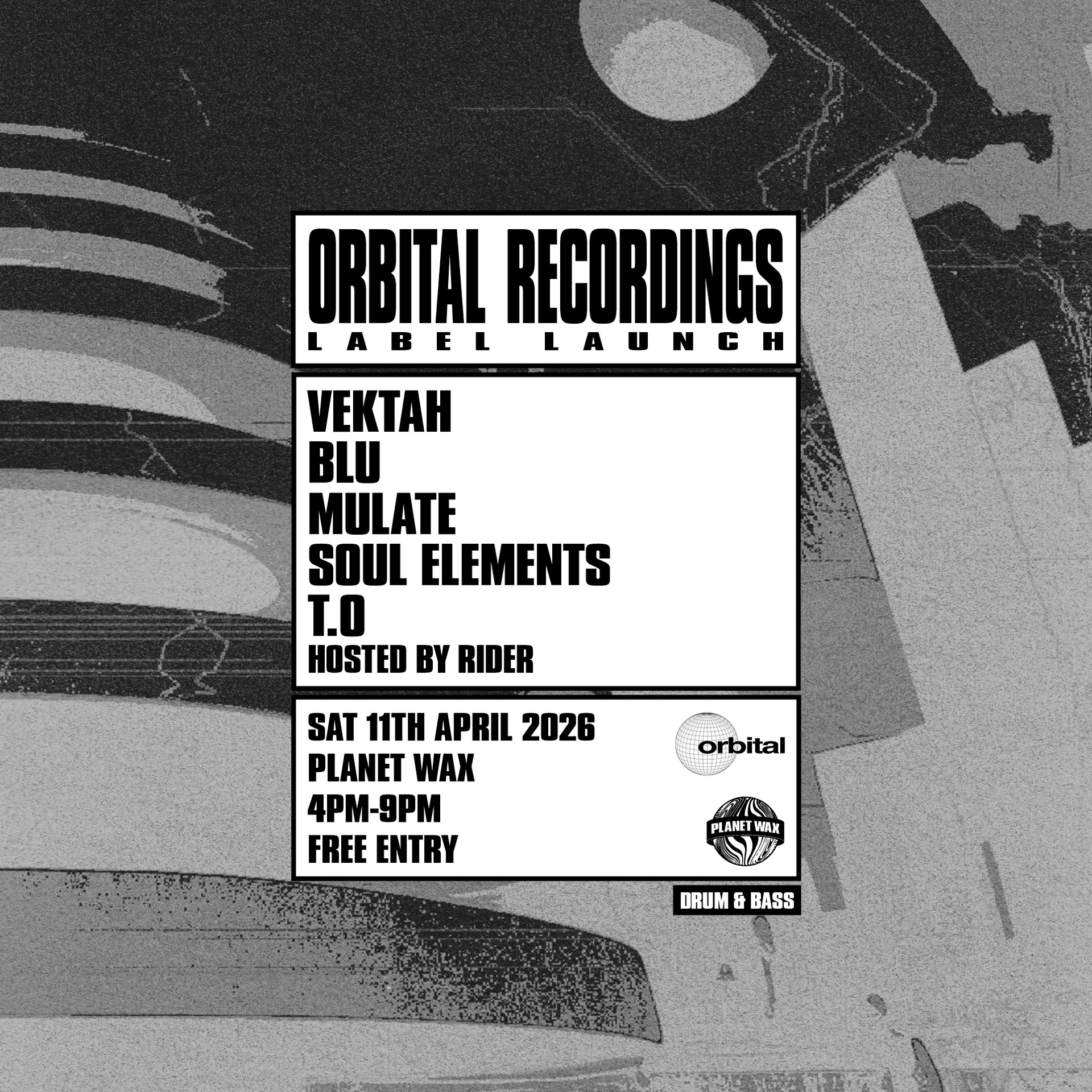 ORBITAL RECORDINGS - Label Launch Party