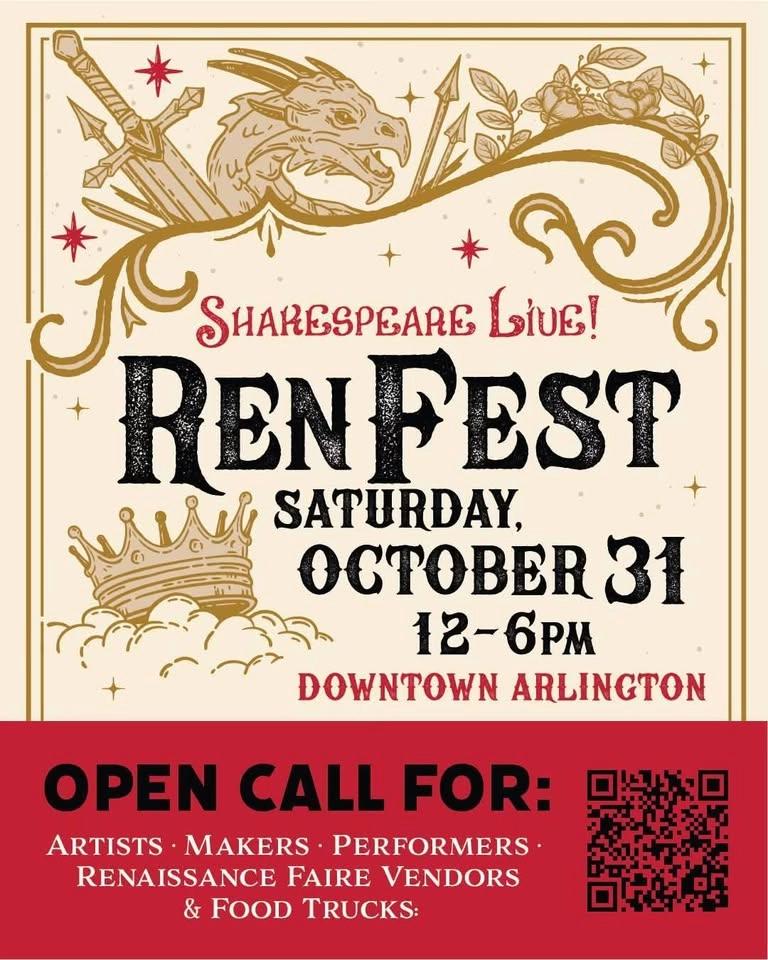 CALL FOR VENDORS - RenFest, Halloween & Día de los Muertos