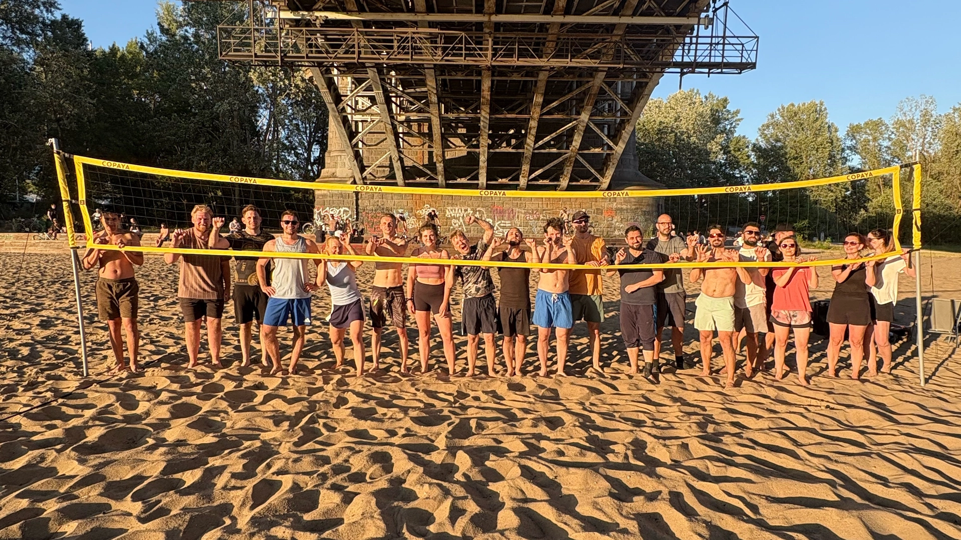 Beach Volleyball - 4 fields - Under Poniatowski Bridge