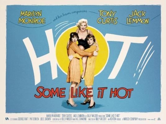SOME LIKE IT HOT (Billy Wilder, 1959, 123', English)