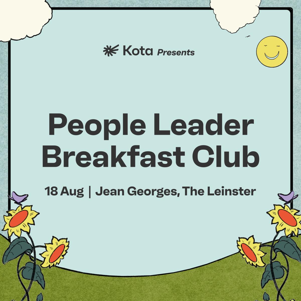 People Leader Breakfast Club | The Leinster