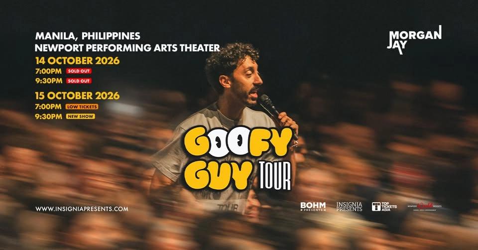 Morgan Jay: The Goofy Guy Tour in Manila