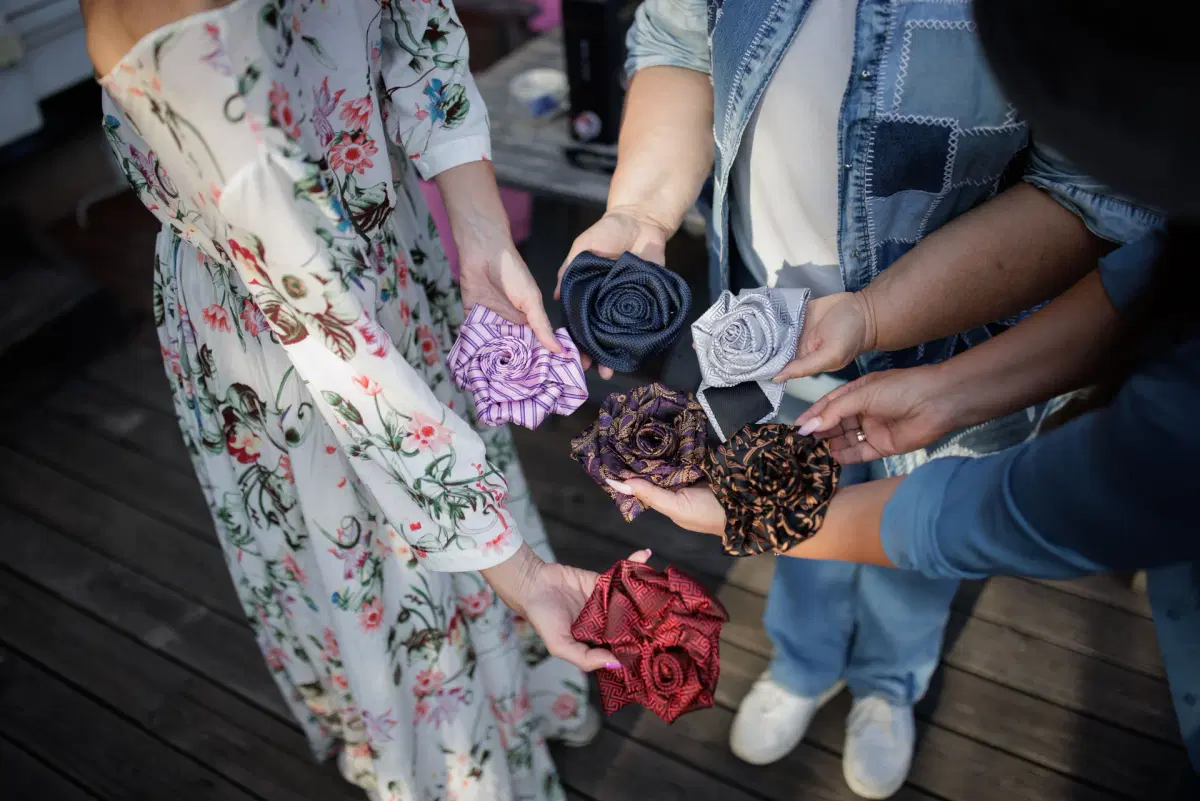 Roses of ties – återbruk utan gränser
