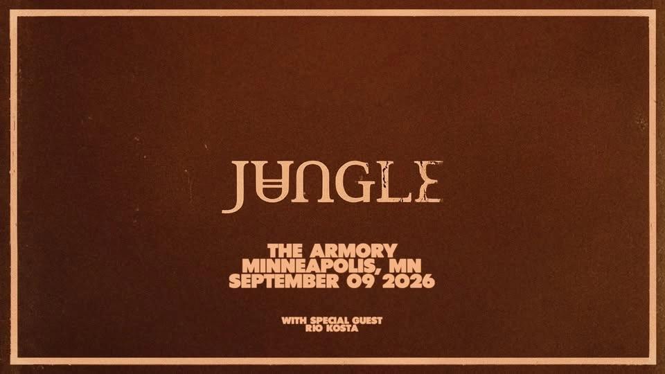 Jungle – World Tour 2026 - LIVE at The Armory