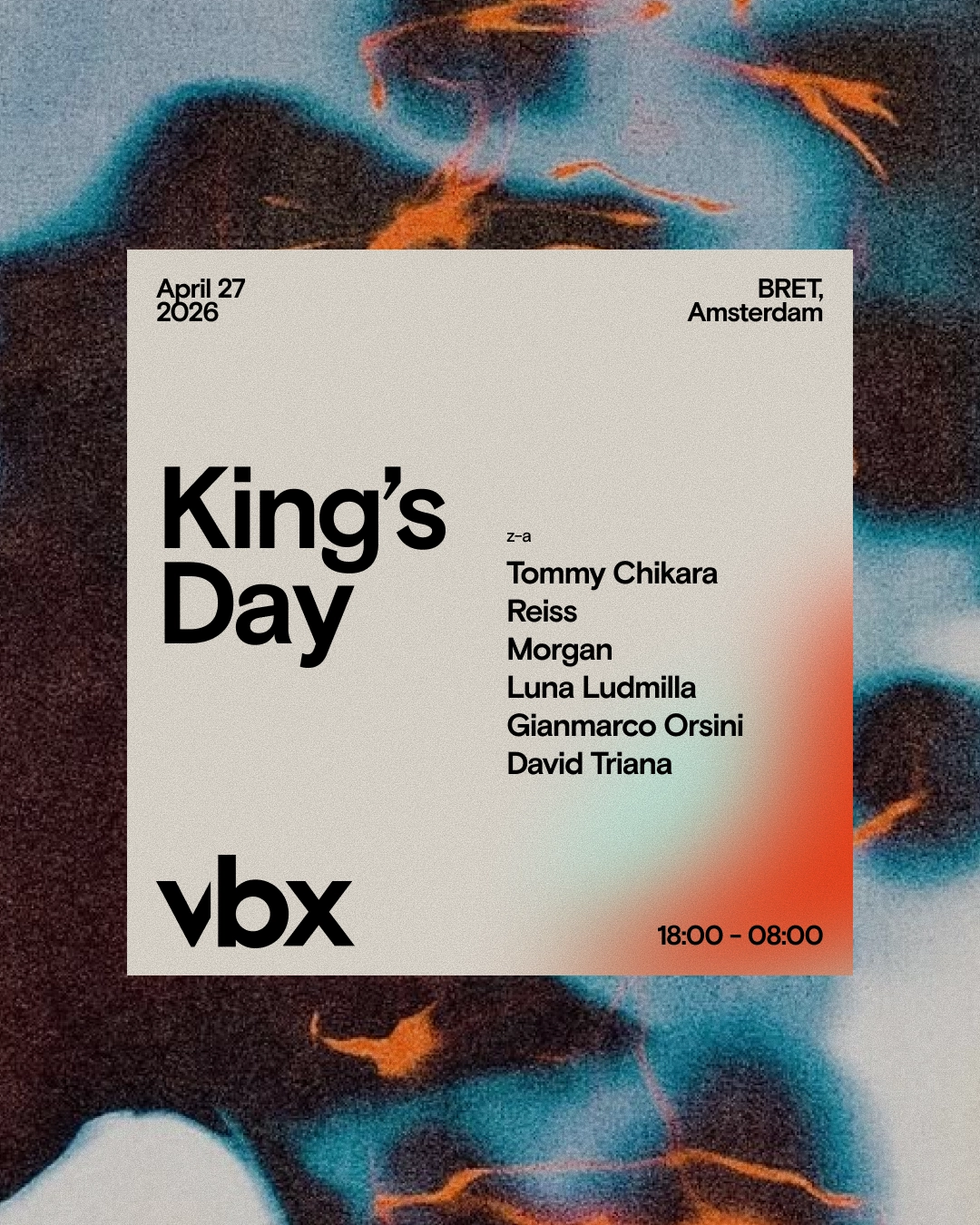 VBX King's Day