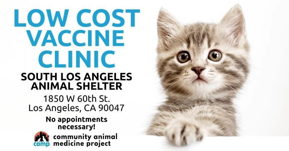 CAMP Mobile Pet Vaccination Clinic (No appointments necessary)