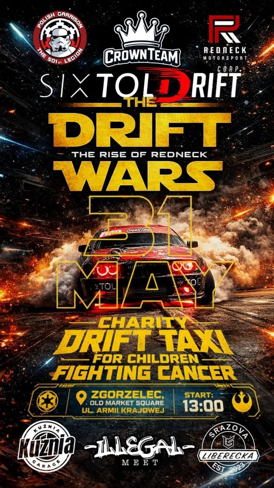 DRIFT WARS 3 – CHARYTATYWNE DRIFT TAXI | ZGORZELEC X MOTYLE