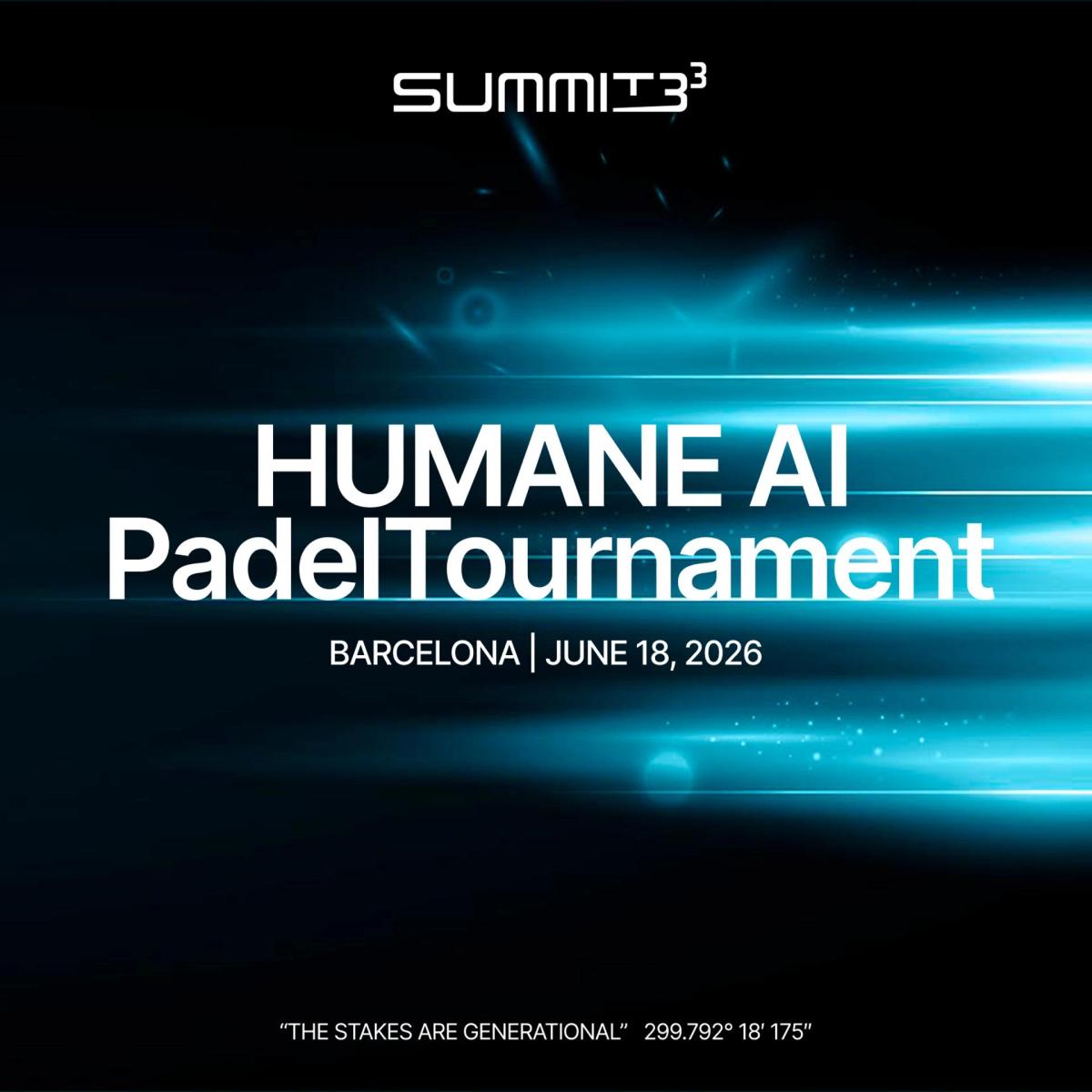 Post-SUMMIT | HUMANE AI Padel Tournament
