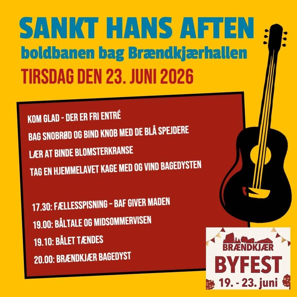 Sankt Hans Aften i Brændkjær - fri entré
