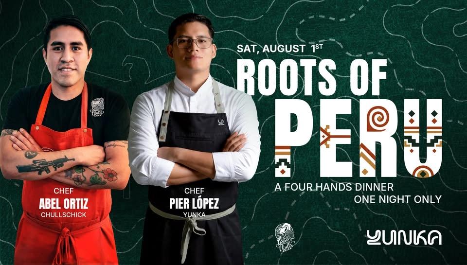 YUNKA ∘ Roots Of Peru ∘ 4 Hands, 1 Night.