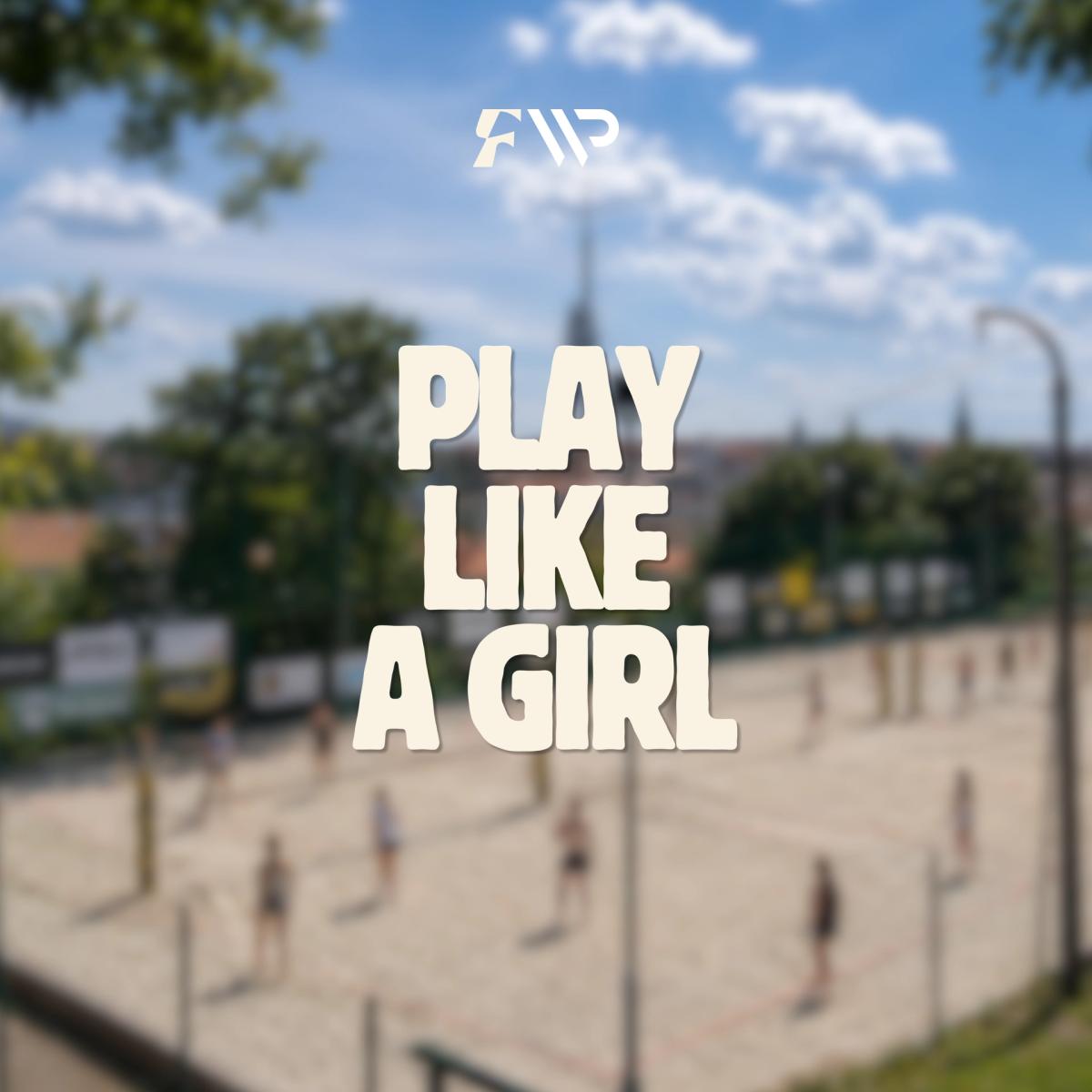 Beach VolleyBall Social "Play Like a Girl"