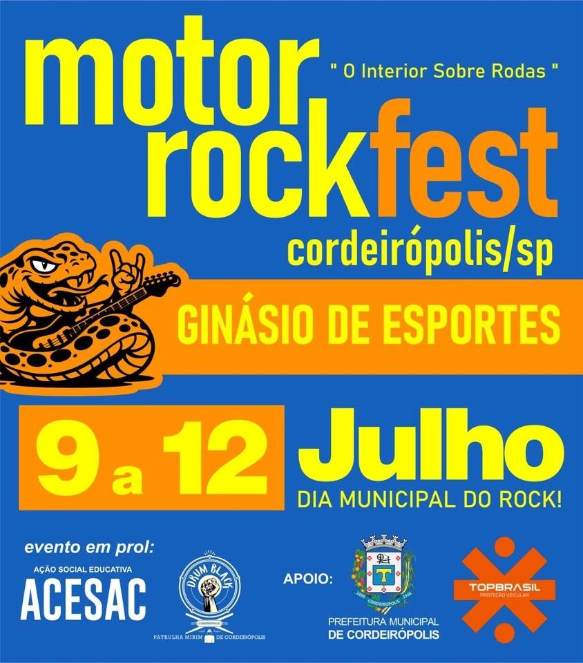 Motor Rock Fest " O Interior Sobre Rodas " Cordeirópolis SP