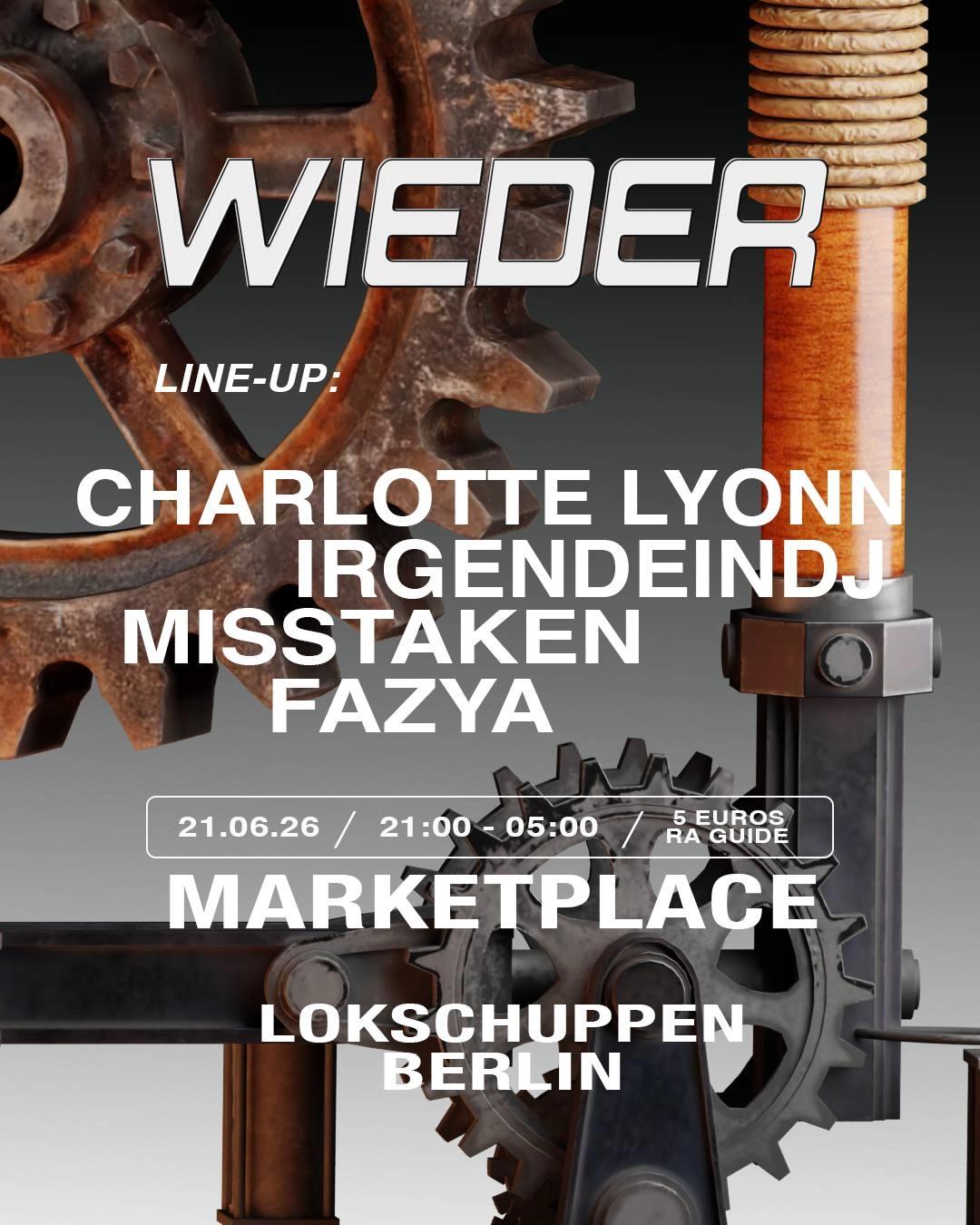 wieder: BOILER ROOM SETUP + MARKETPLACE