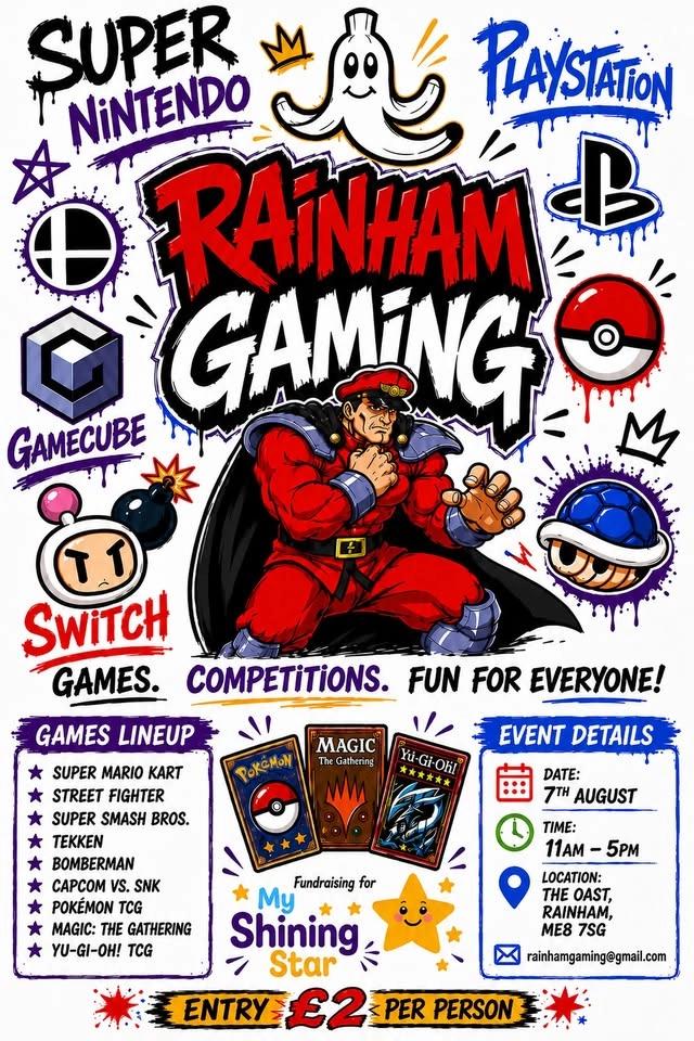 Charity Rainham Gaming Event