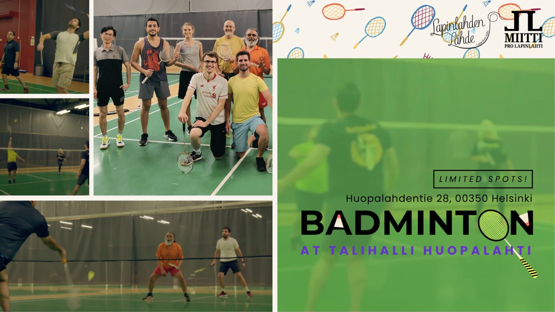 Badminton at Tali