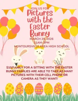 Pictures with the Easter Bunny