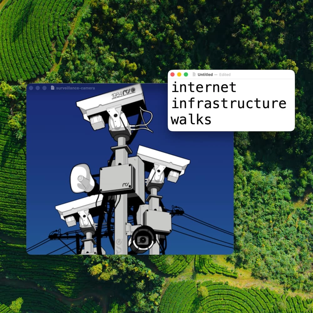 Internet Infrastructure Walk (for National Surveillance Camera Day)