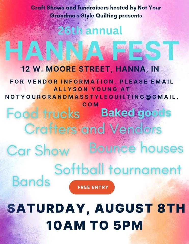 26th Annual Hanna Fest