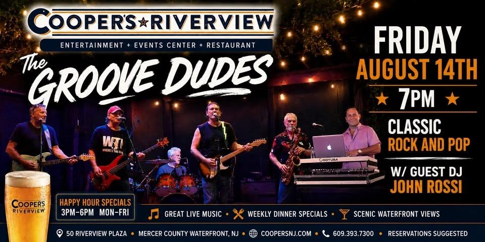 The Groove Dudes at Cooper's Riverview! w DJ John Rossi!