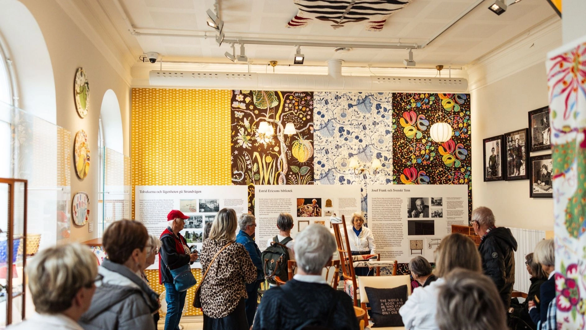 Guidetur - utställningen om Estrid Ericson och firma Svenskt Tenn