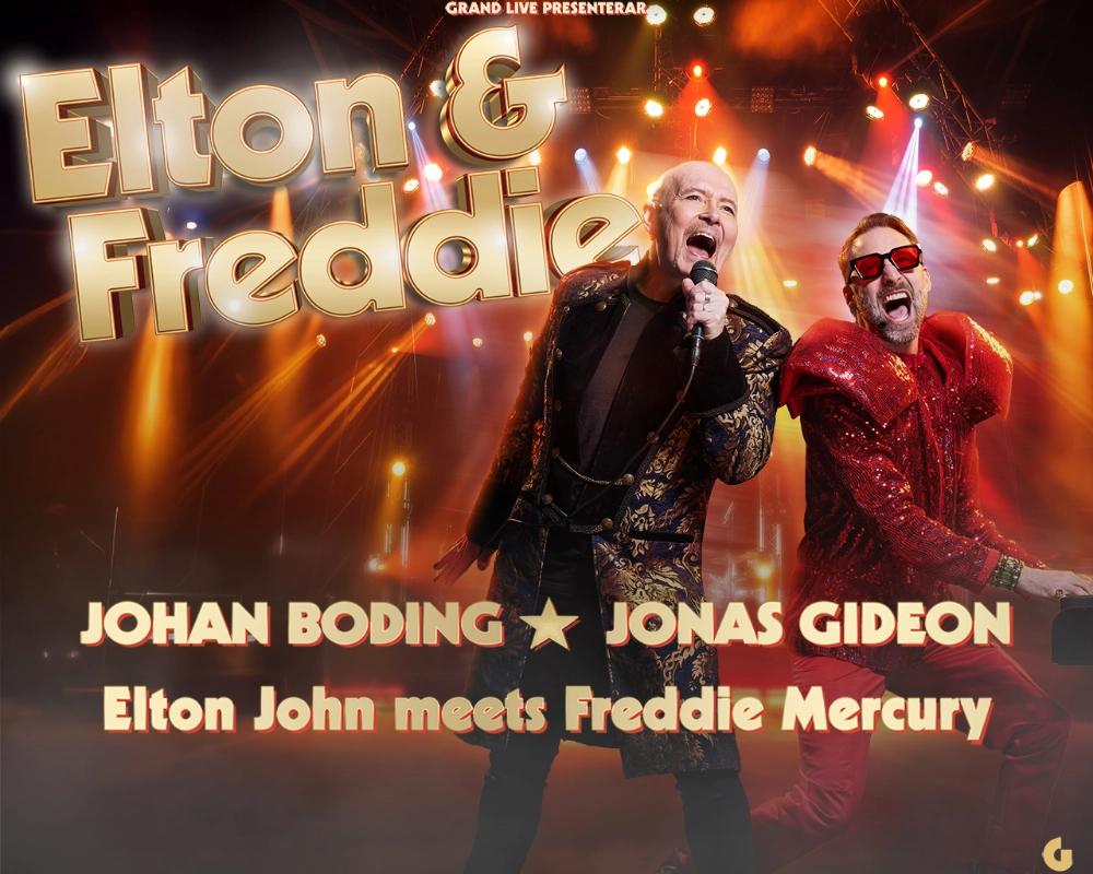 Elton John meets Freddie Mercury