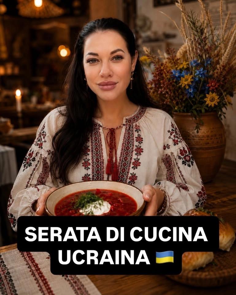SERATA DI CUCINA UCRAINA 🇺🇦