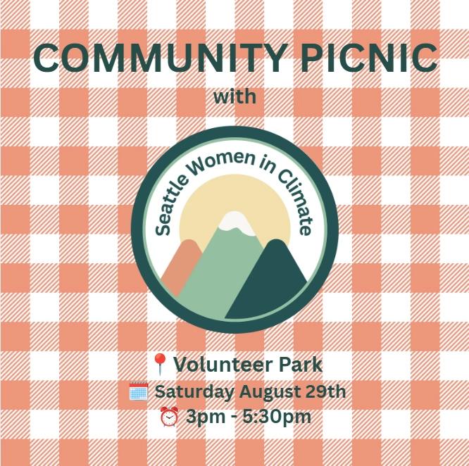 Community Picnic with Seattle Women in Climate (SWiC)
