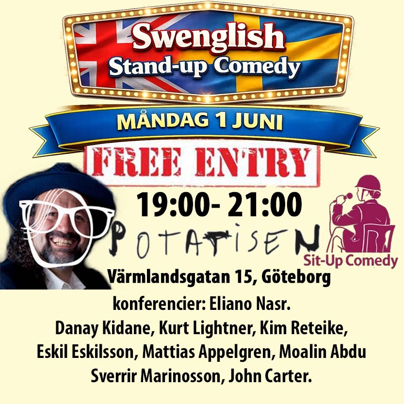 Swenglish Stand-up Comedy