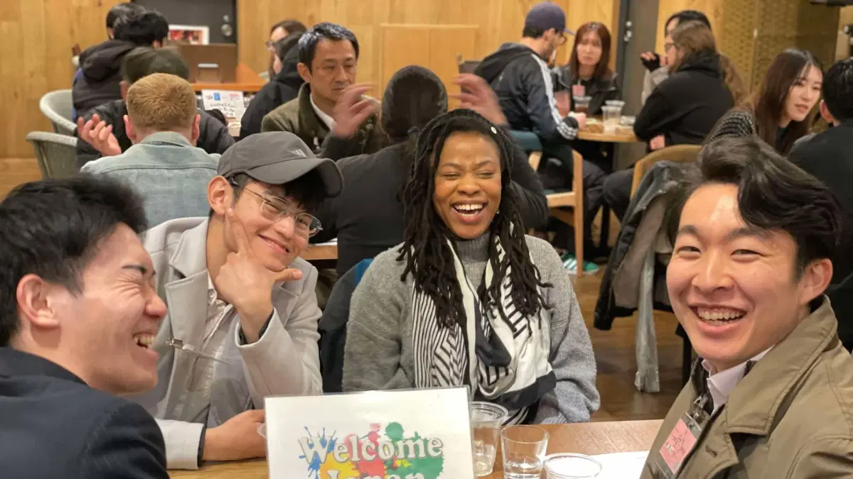 English🇬🇧 & Nihongo🇯🇵 Language Exchange Meetup🗣️ Shibuya cafe 英語 国際交流 言語交換