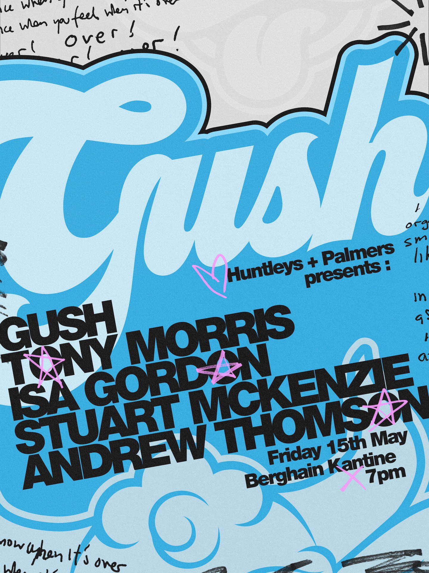 H+P: GUSH, Tony Morris, Isa Gordon & Stuart McKenzie