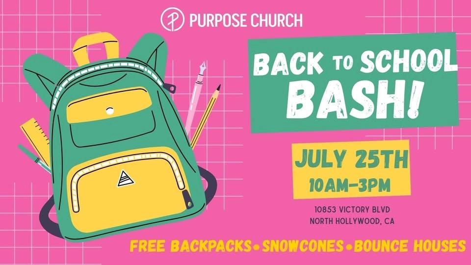 Back To School Bash!
