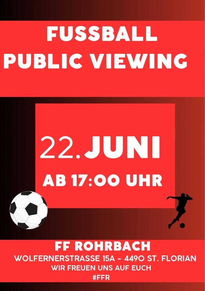 WM Fussball Public Viewing