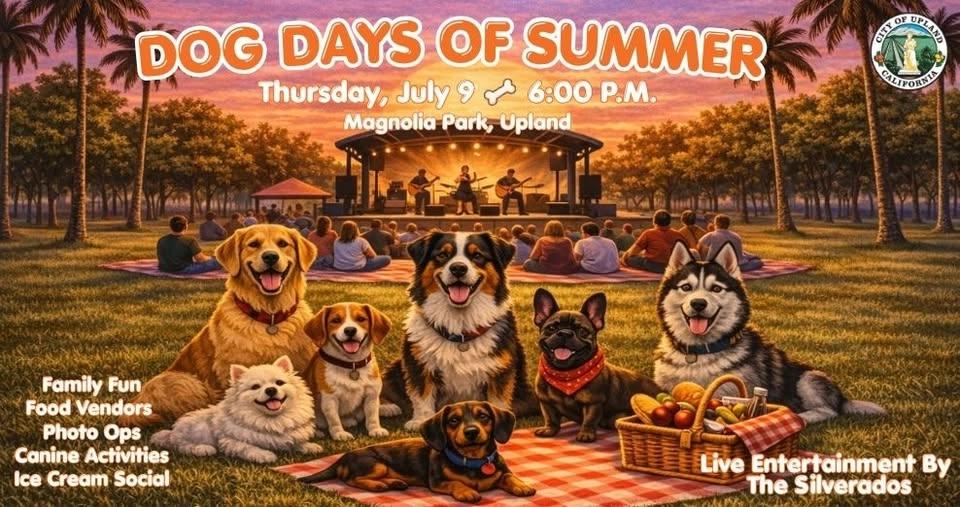 City of Upland's 3rd Annual Dog Day Of Summer!