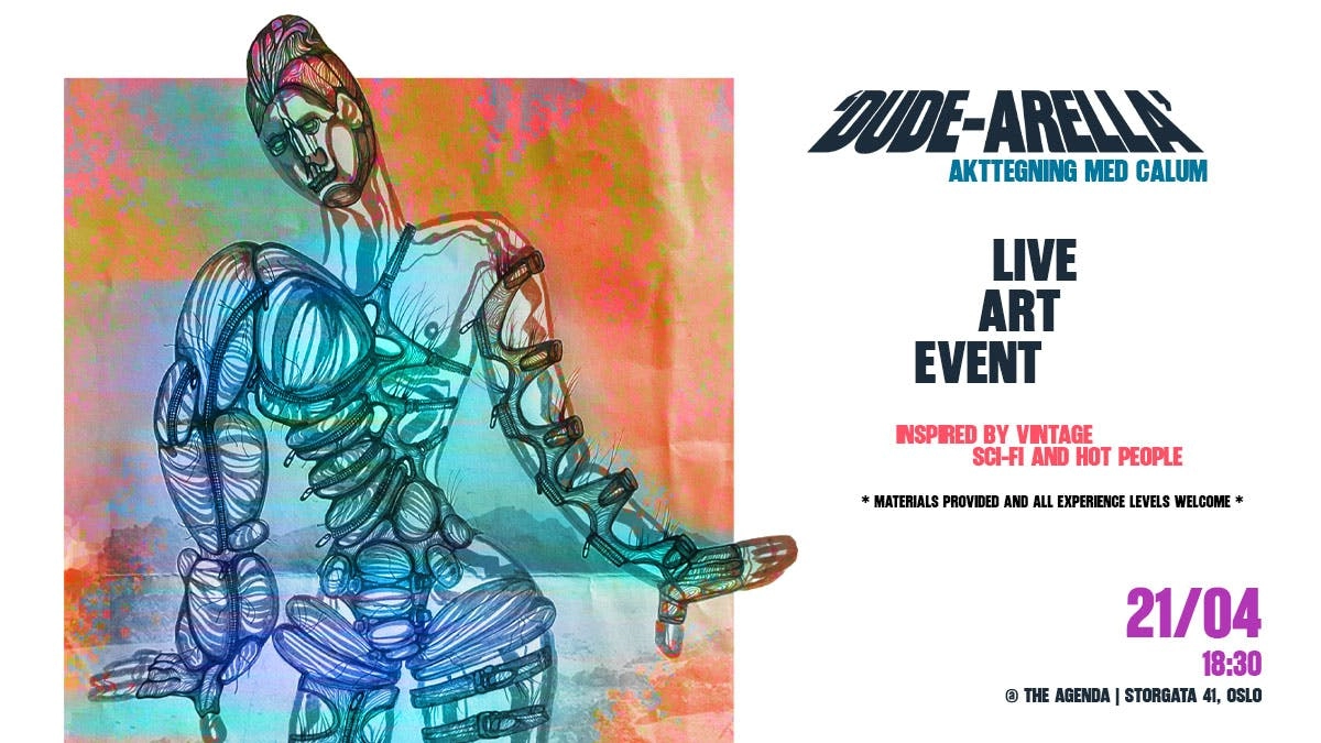 DUDE-ARELLA: Akttegning Med Calum