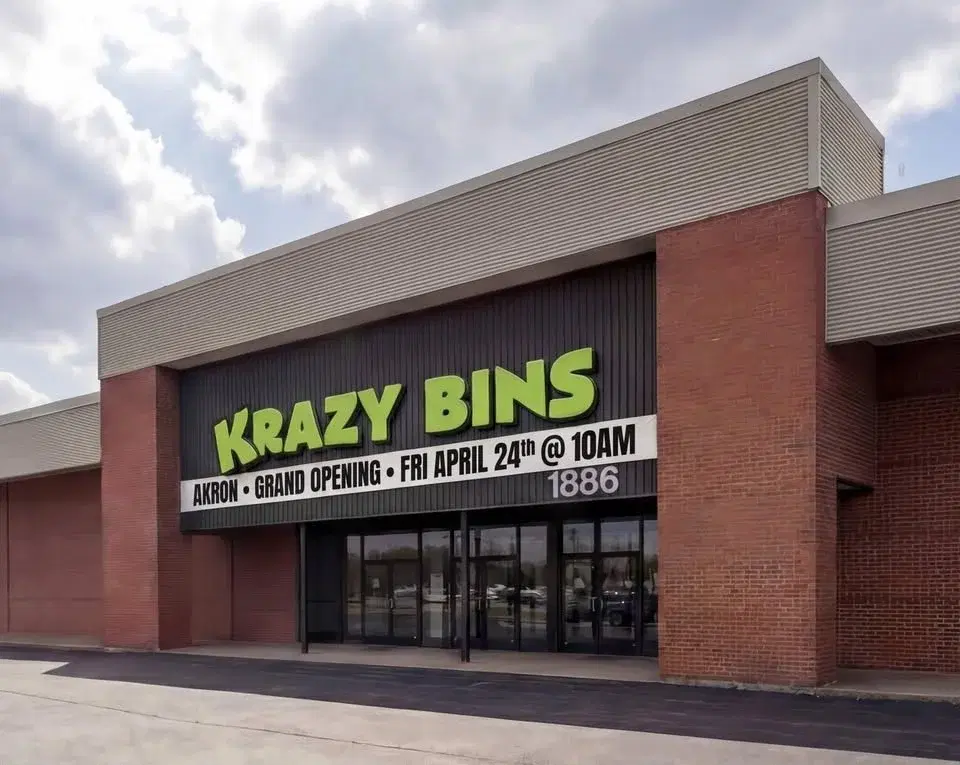 Krazy Bins Akron Grand Opening